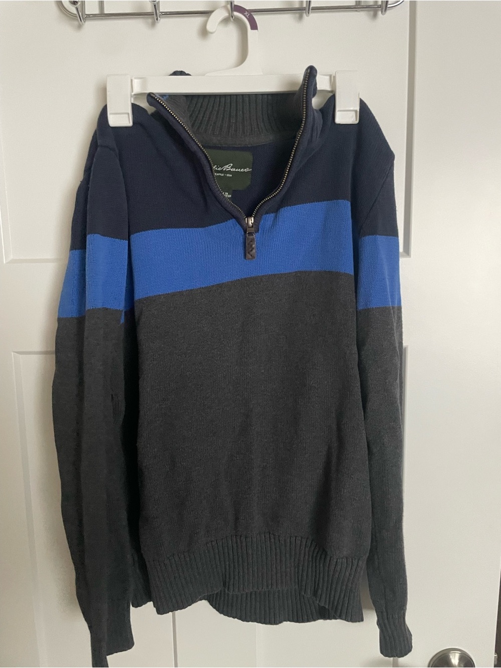 Men’s Eddie Bauer Quarter Zip Sweater
